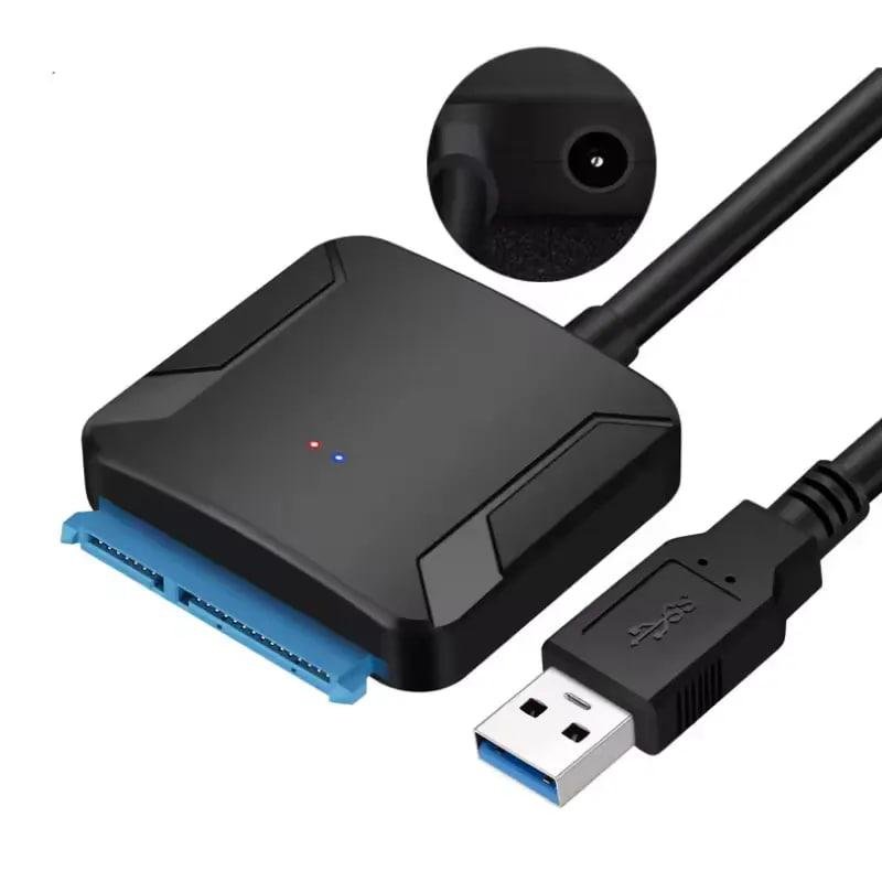 USB 3.0 to Sata Cable Converter for 3.5inch HDD SSD Hard Disk hd Drive USB to Sata Adapter
