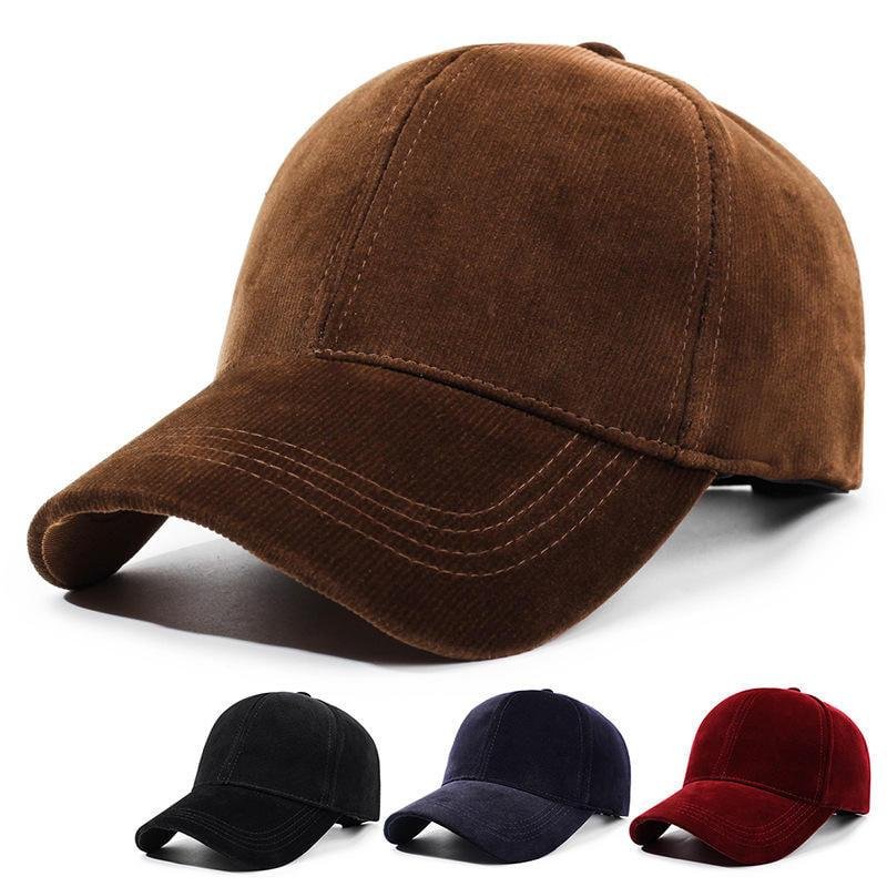 Fashionable Multi Color Canvas Textured Warm Stylish Customizable Daily Casual Outdoor Vintage Sporty Four Seasons Baseball Cap
