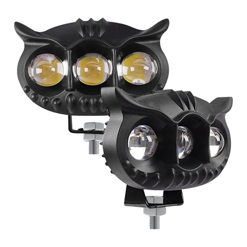 JHS Motorcycle Led Headlight New Design Factory Price Led Motor Spotlight Accessories 12V DRL Spotlight for Motorbike