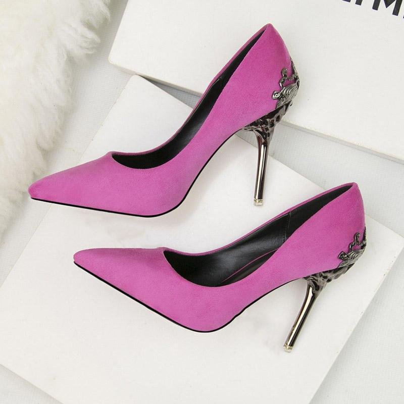 Dropshipping Products Womens Pointed Toe Flats Red Bridal Stiletto High Heels Wedding Shoes for Women and Ladies