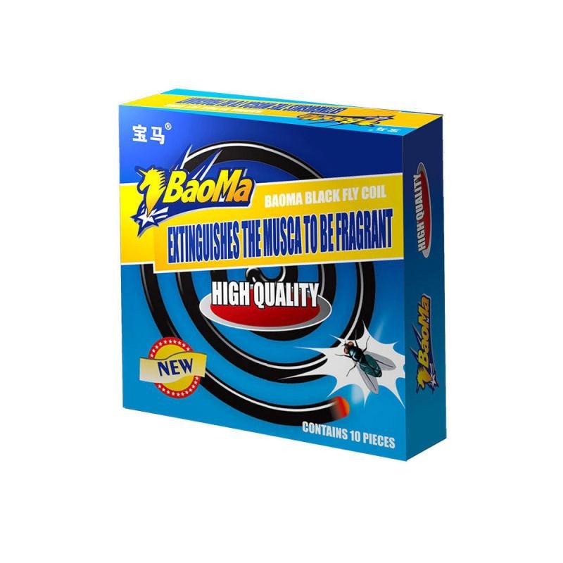 China Factory Hot Sell BAOMA Mosquito-coils Black Mosquito Repellent Coil