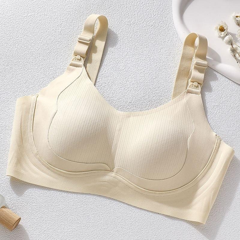 1070# Hot breathable high support push up bra seamless sport bra no wire comfort wireless nursing mother bra for pregnant woman